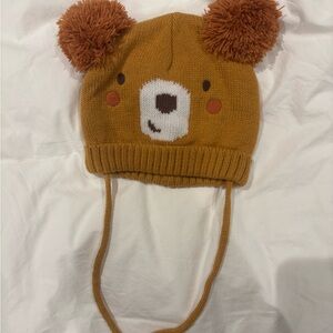 Adorable Brown Bear Kids Hat